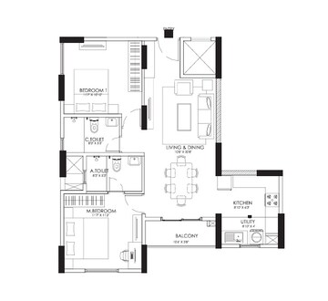  2 BHK Apartment at CoEvolve Florenza, Kuthaganahalli – for Sale