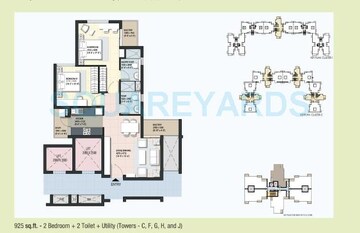  2 BHK Apartment at DLF Maiden Heights, Jigani – for Rent