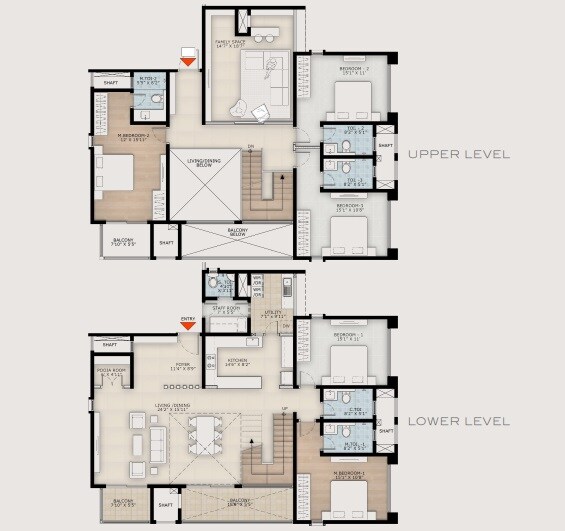 5 BHK 5153 Sq. Ft. Apartment