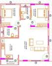 Dollars CR Pride 2 BHK Layout