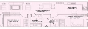 2 BHK 950 Sq. Ft. Apartment in Dreamz Sambhavana