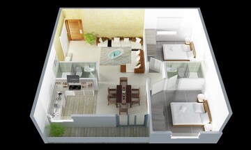  2 BHK Apartment at Ds Max Sandalwood, Peenya – for Rent