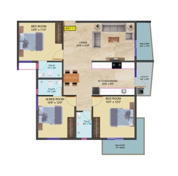  3 BHK Apartment at DS Max Sky Samurai, Whitefield – for Sale
