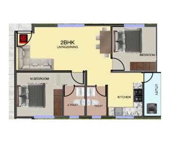  2 BHK Apartment at DS Max Stavam, Gantiganahalli – for Sale
