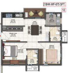 Other, dsr-highland-greenz 2 Bedroom 847 Sq.Ft. Apartment In Doddakannelli Bangalore 8829398