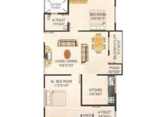 elegant palace apartment 2 bhk 1059sqft 20224411174422