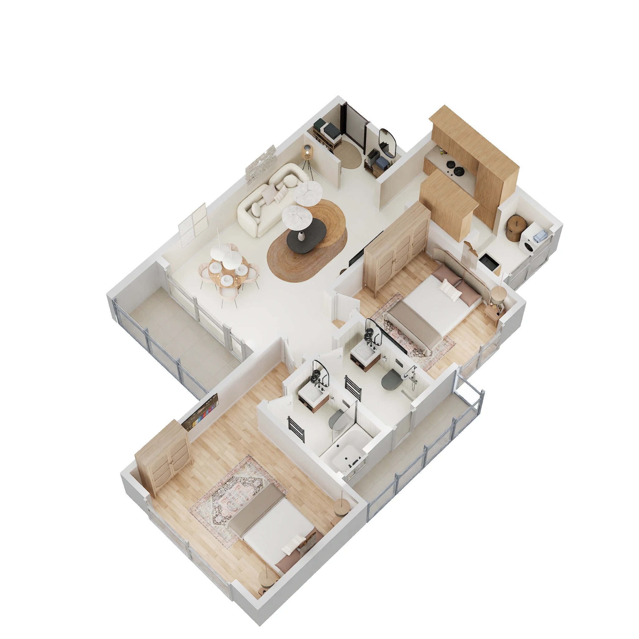 2 BHK 1146 Sq. Ft. Apartment