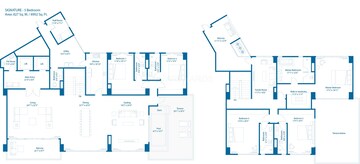  5 BHK Apartment at Embassy Lake Terrace, Hebbal – for Sale