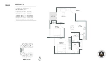  2 BHK Apartment at Embassy Verde, Devanahalli – for Sale