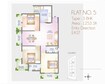 Emmay Environs Pride 3 BHK Layout