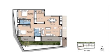  2 BHK Apartment at Esteem Kings Court, Jp Nagar – for Sale