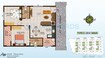 Foyer City 2 BHK Layout