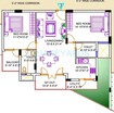 Foyer Infinity 2 BHK Layout