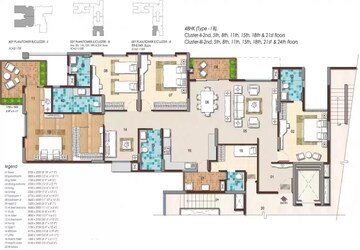 4 BHK Apartment at G Corp The Icon, Thanisandra Main Road – for Sale