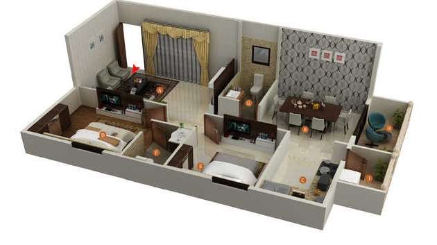garudachala royal homes apartment 2 bhk 1068sqft 20202316152306