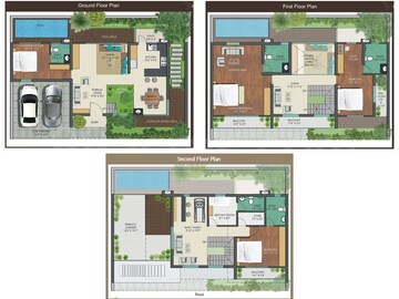  4 BHK Villa at Geown Oasis Phase 2, Off Sarjapur Road – for Sale