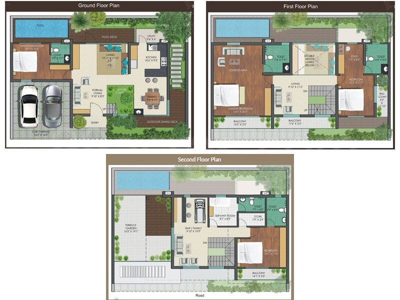 4 BHK 2457 Sq. Ft. Villa