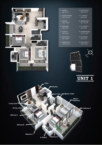 3 BHK 2100 Sq. Ft. Apartment in GM Govianu