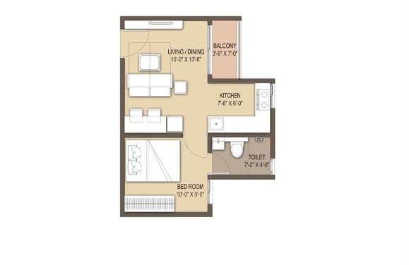 gm orchid enclave apartment 1bhk 500sqft11