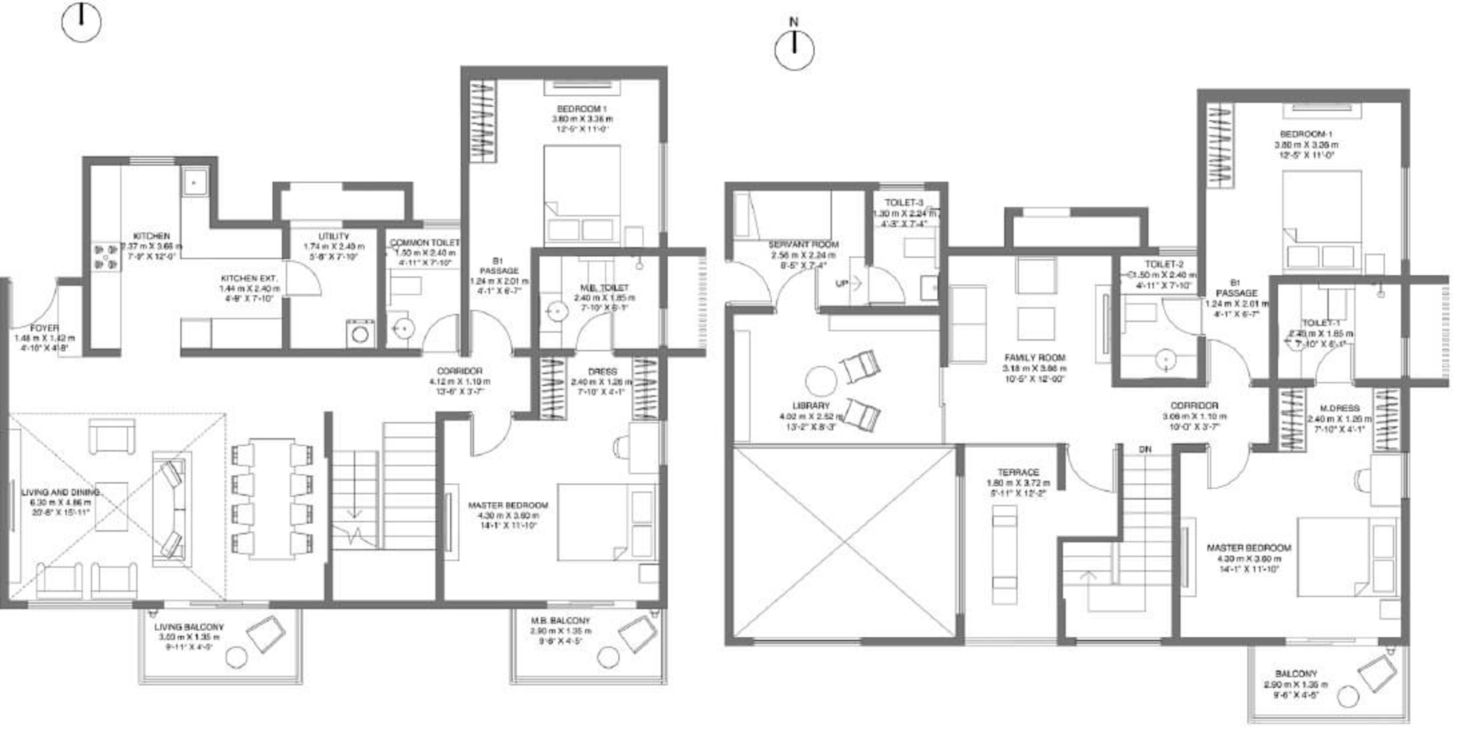 godrej air nxt apartment 4bhk sq 2058sqft 1