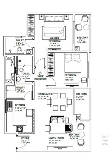  2 BHK Apartment at Godrej Avenues, Yelahanka – for Rent