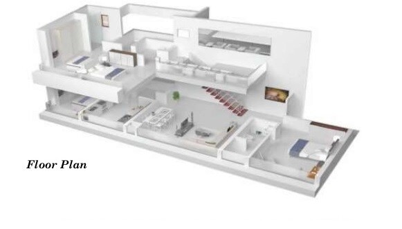 Floor plan of 4 BHK 5331 Sq. Ft. Villa in Godrej Crest, Bangalore
