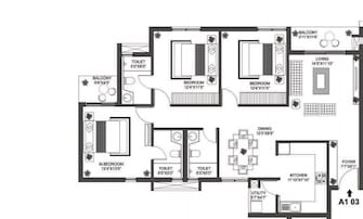 3 BHK Apartment For Rent in Godrej E City Electronic City Phase I Bangalore  8106089