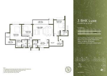  3 BHK Apartment at Godrej Lakeside Orchard, Sarjapur Road – for Sale