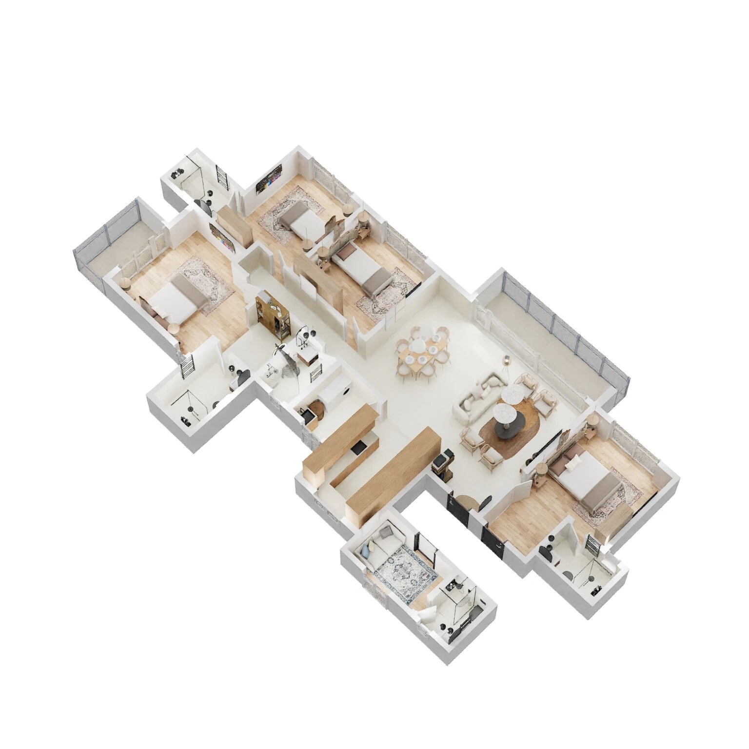 4 BHK 2662 Sq. Ft. Apartment