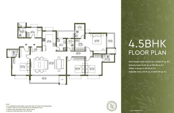  4 BHK Apartment at Godrej Lakeside Orchard, Sarjapur Road – for Sale