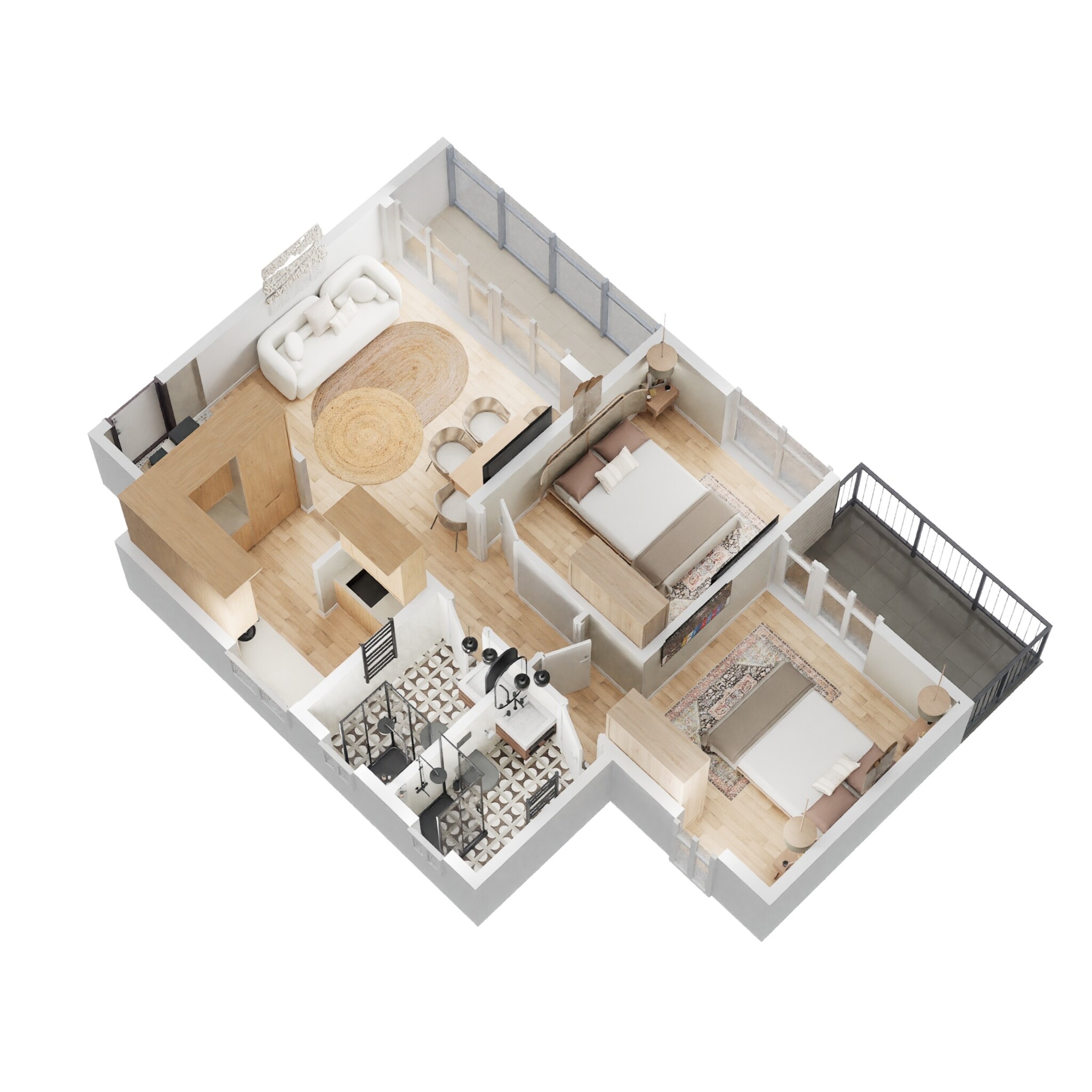 godrej nurture electronic city apartment 2bhk 991sqft41 3d 5036