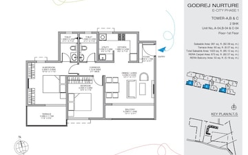 2 BHK Apartment at Godrej Nurture Electronic City, Electronic City Phase I – for Sale