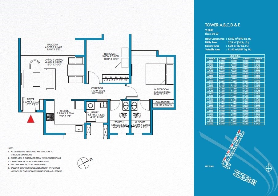  2 BHK Apartment at Godrej Park Retreat, Sarjapur Road – for Sale
