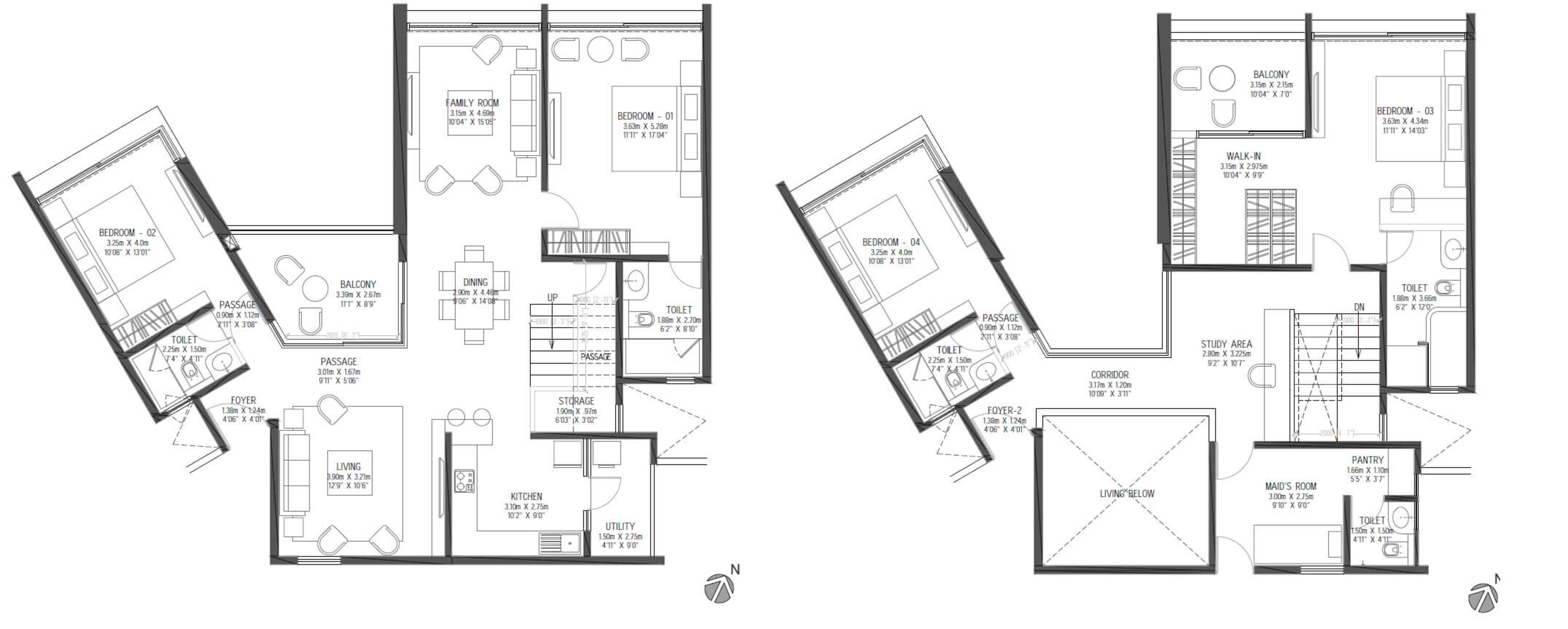 godrej reflections penthouse 4bhk sq 3250sqft 1