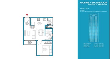  1 BHK Apartment at Godrej Splendour, Whitefield – for Sale