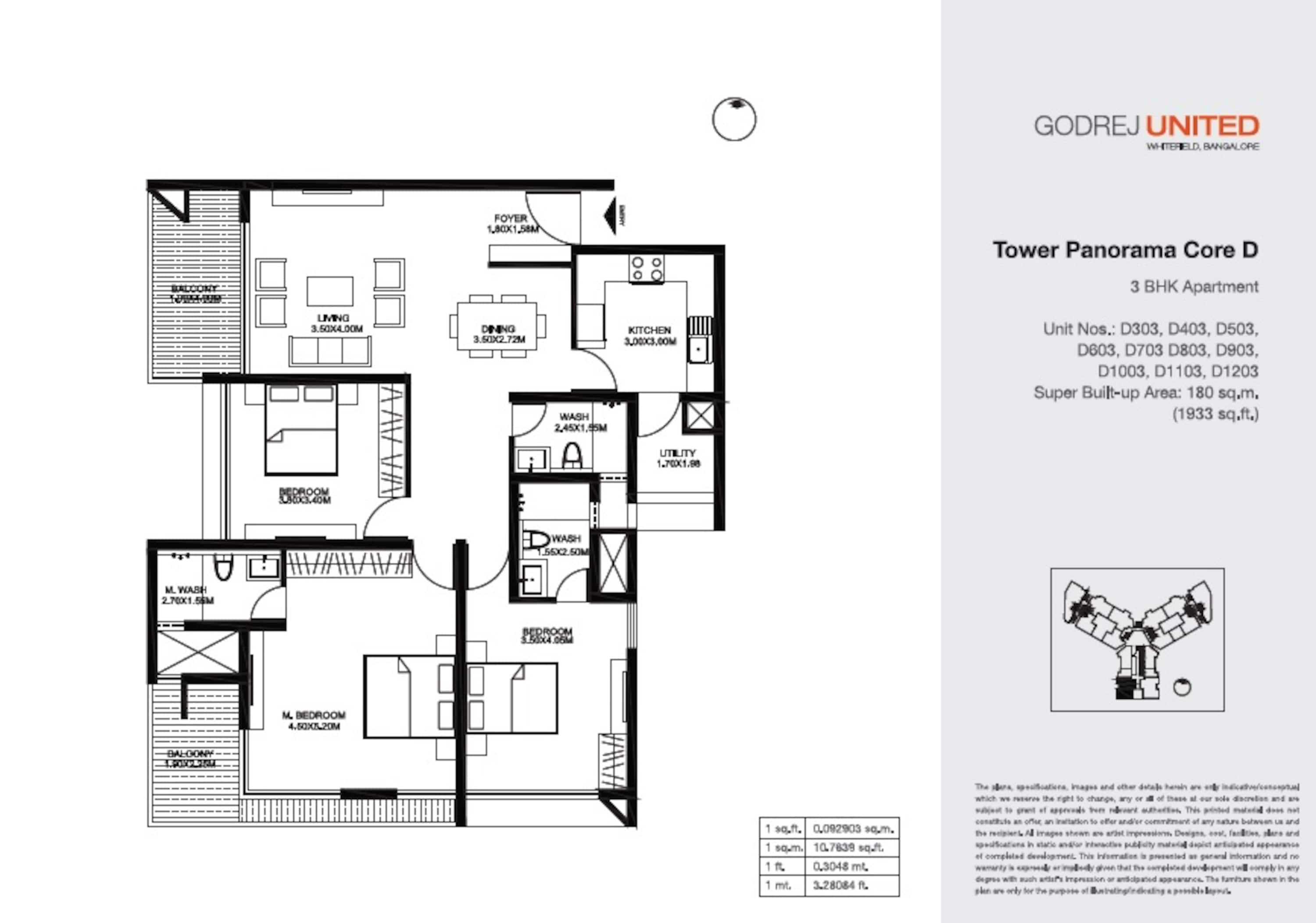 godrej united apartment 3 bhk 1933sqft 20224818144801