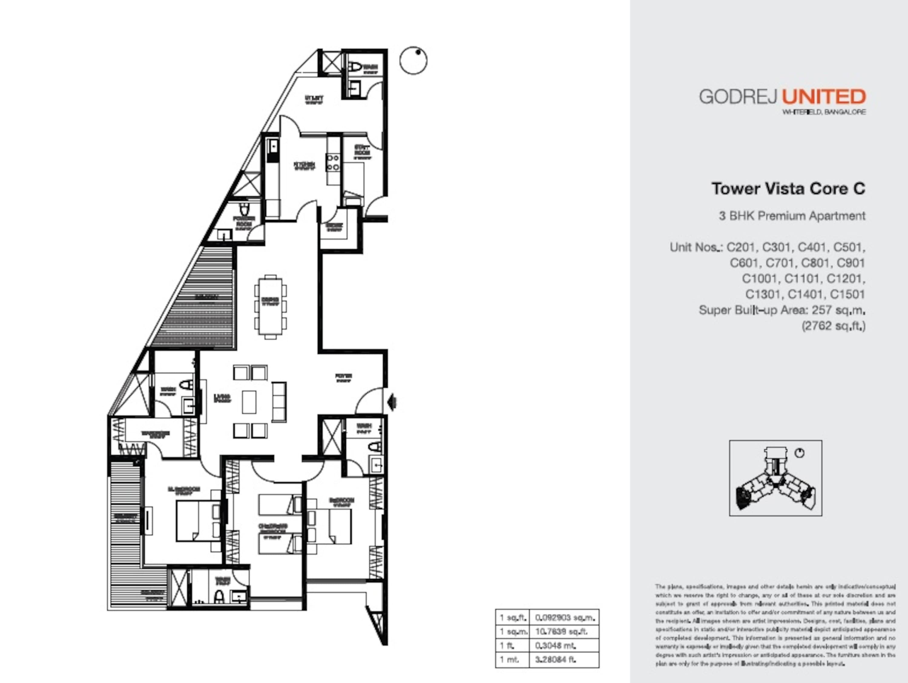 godrej united apartment 3 bhk 2762sqft 20225118145107