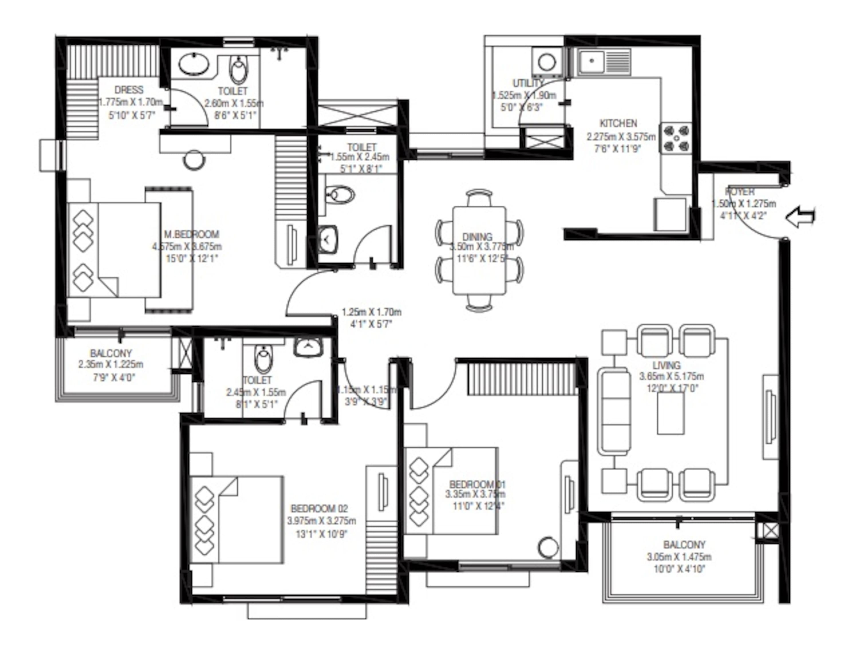 godrej zest apartment 3bhk 1184sqft81