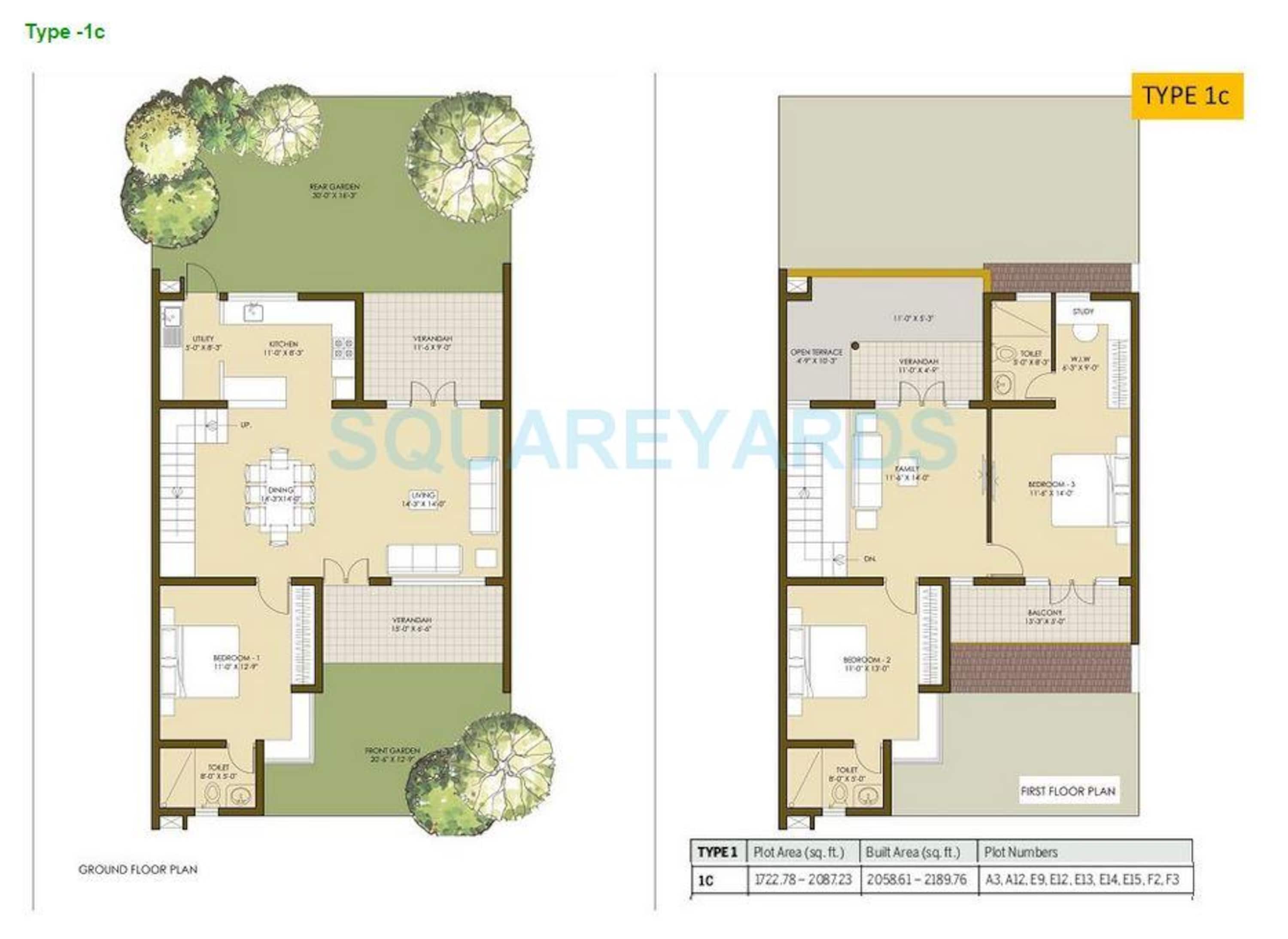 good earth mosaic villa 3bhk 2058sqft1