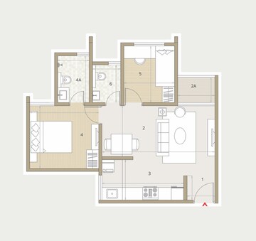  2 BHK Apartment at Goyal Orchid Life, Gunjur – for Sale