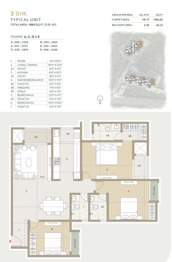 2 BHK Apartment For Resale in Goyal Orchid Life Gunjur Bangalore  8082021