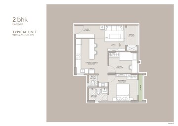  2 BHK Apartment at Goyal Orchid Salisbury, Thanisandra – for Sale
