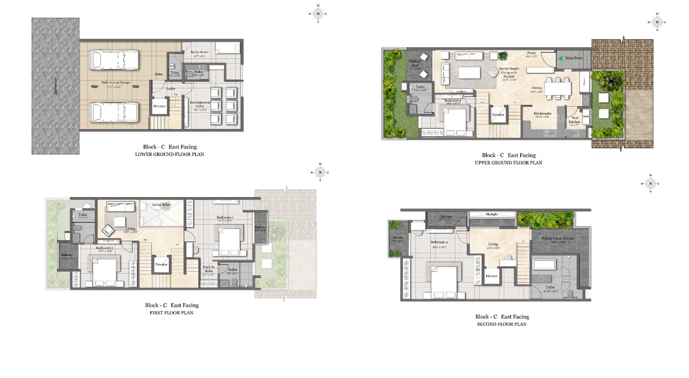 4 BHK 3930 Sq. Ft. Villa