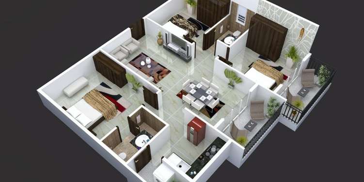 green anees enclave apartment 3 bhk 1340sqft 20210826110821
