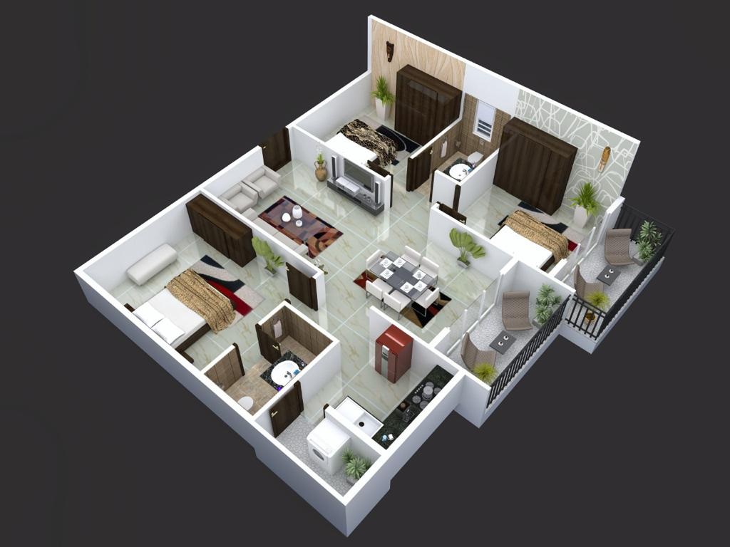 green anees enclave apartment 3 bhk 1340sqft 20210826110821
