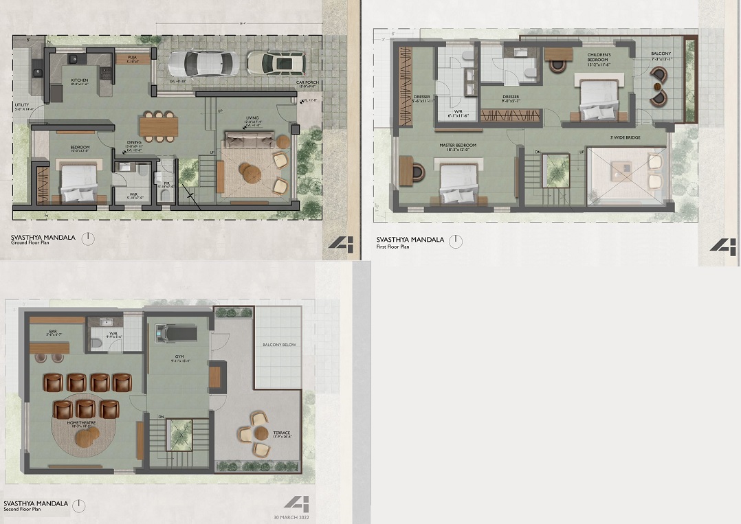 4 BHK 3300 Sq. Ft. Villa in Hatha Svasthya Mandala Villas