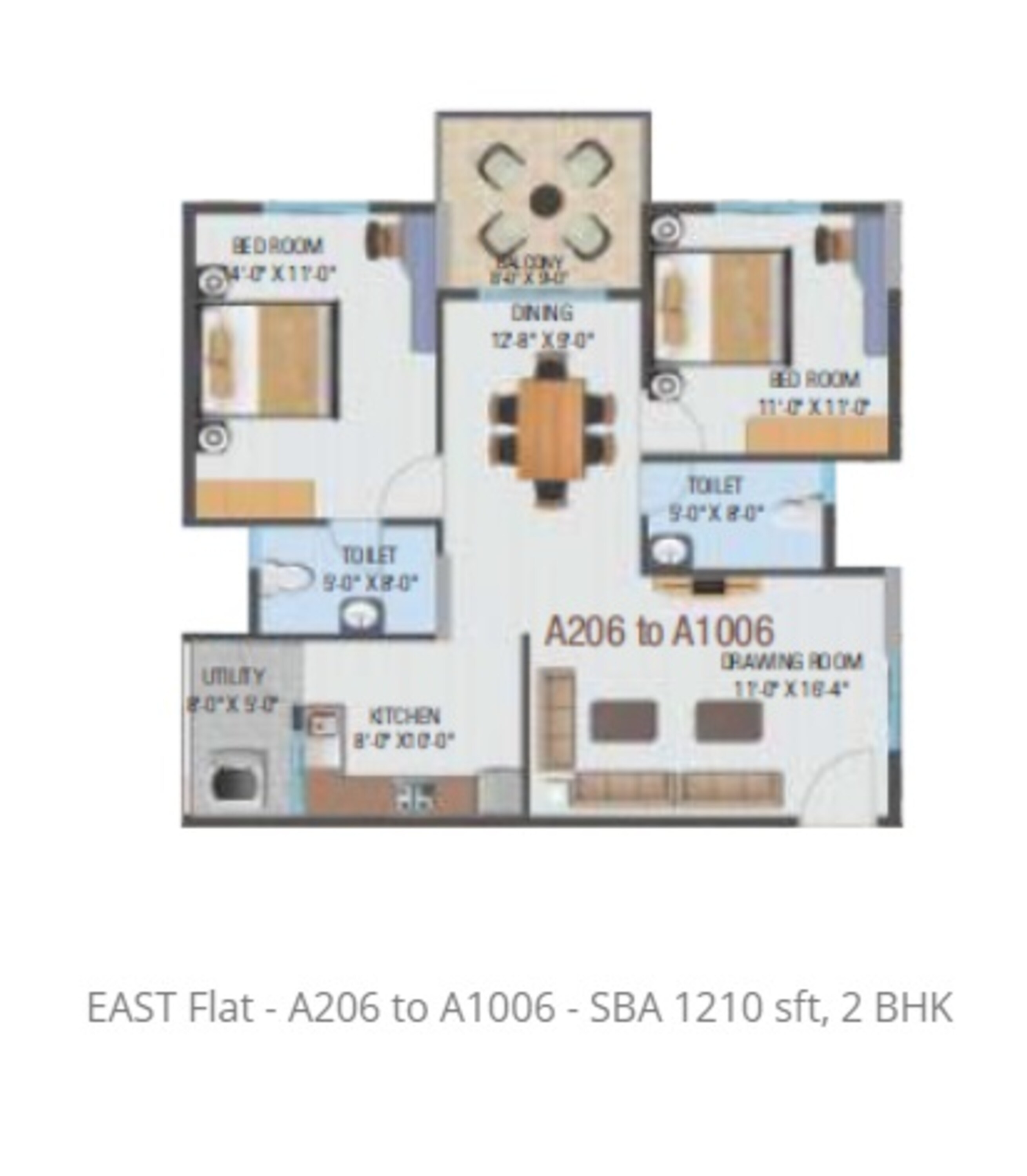 hi life horizon apartment 2 bhk 1210sqft 20203620163634
