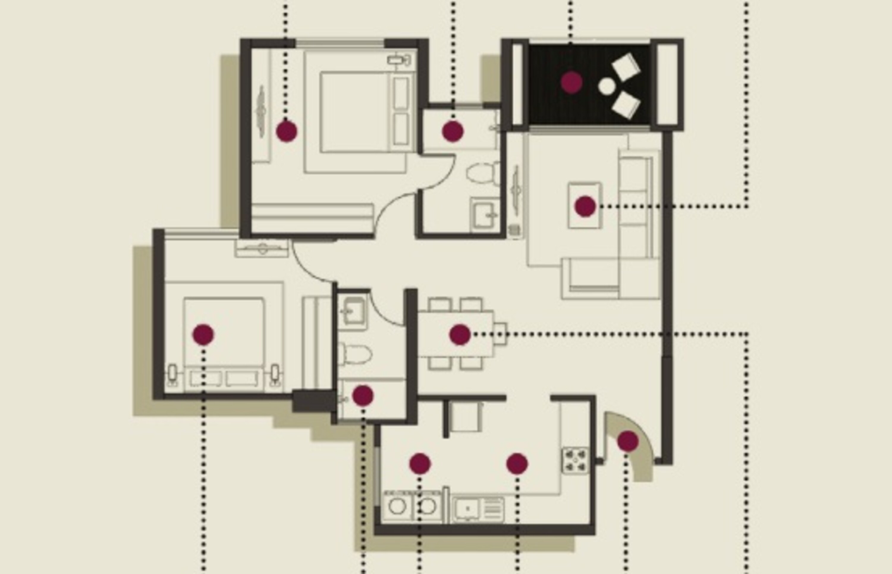 hiranandani glen gate apartment 2 bhk 1245sqft 20211712161750