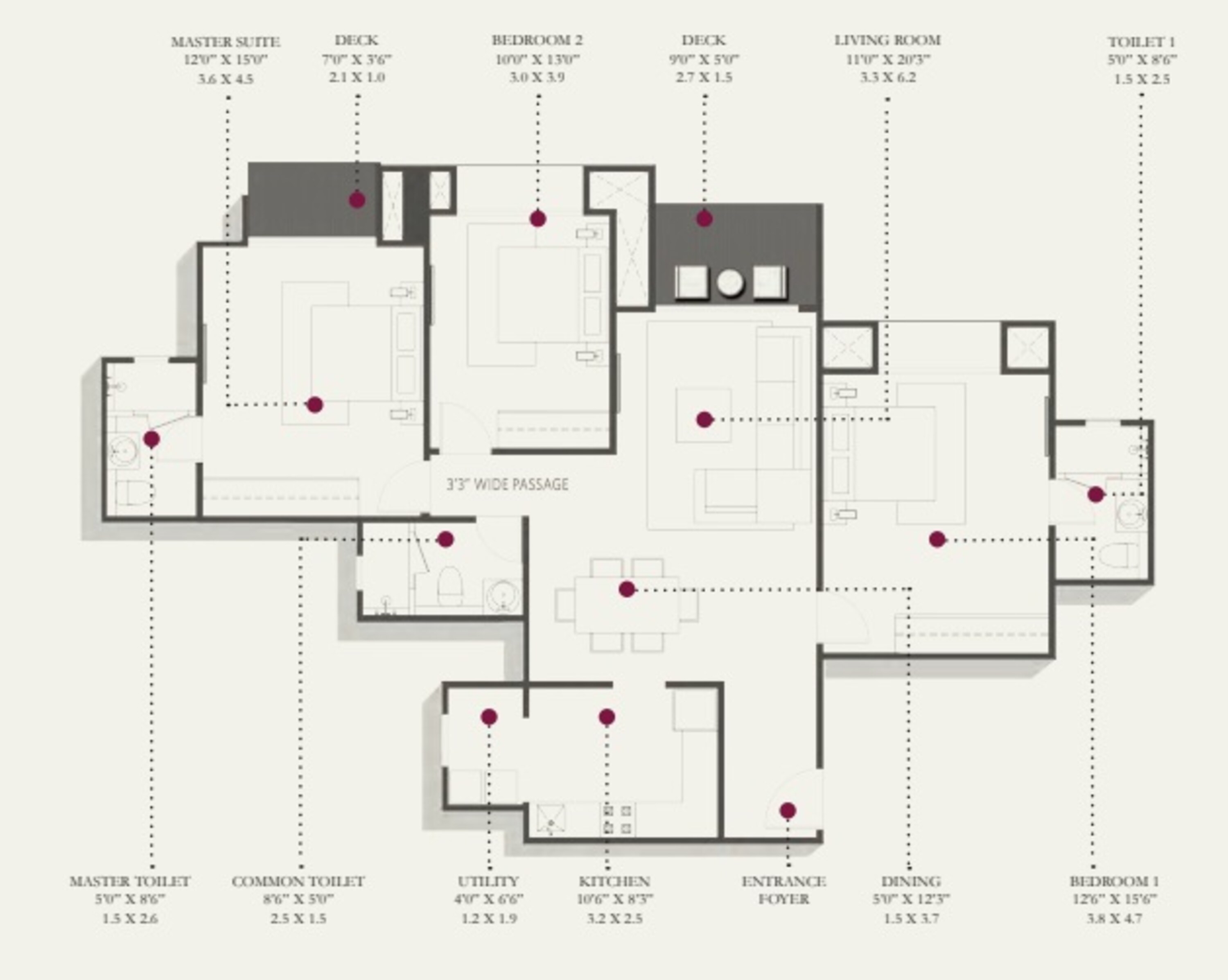 hiranandani glen gate apartment 3bhk 1760sqft91