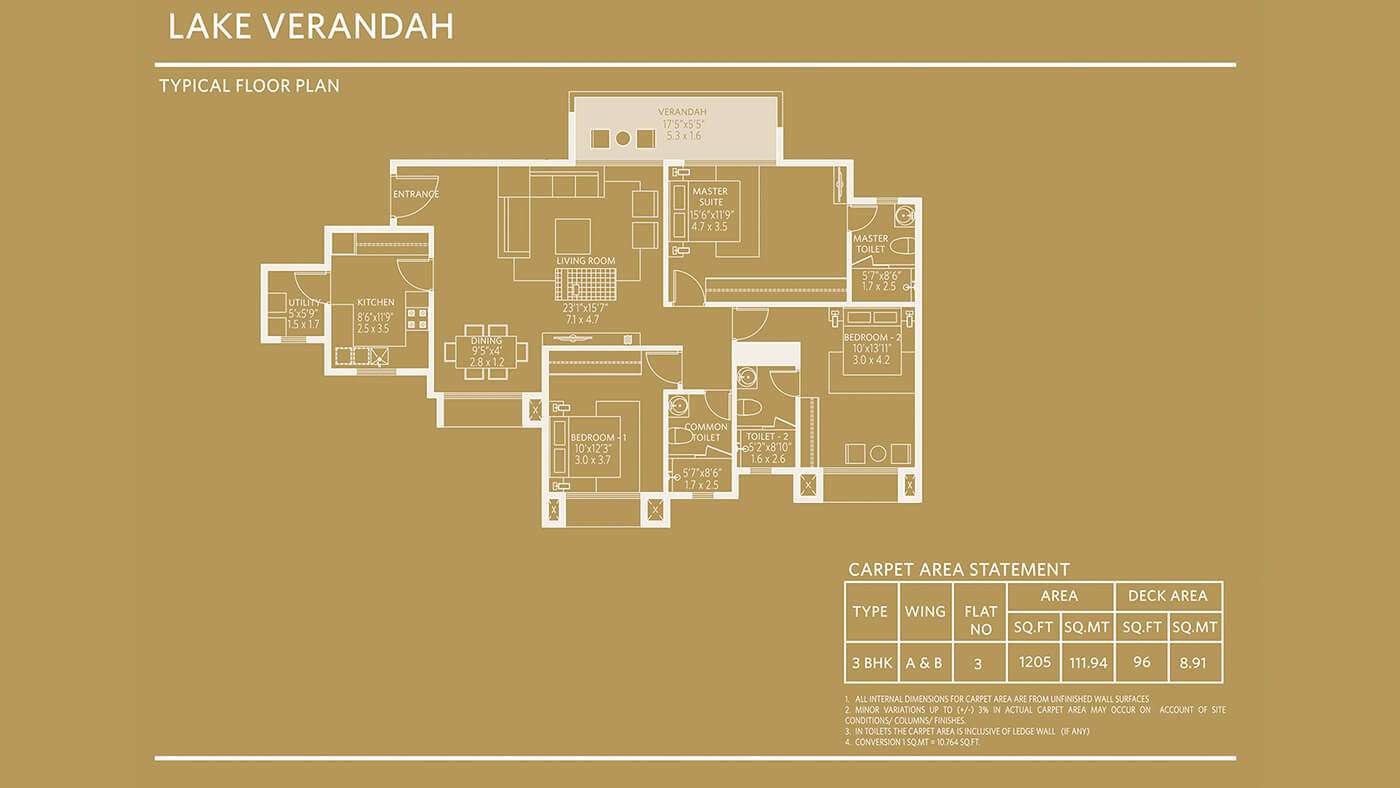 hiranandani lake verandahs apartment 3 bhk 1660sqft 20201524141507